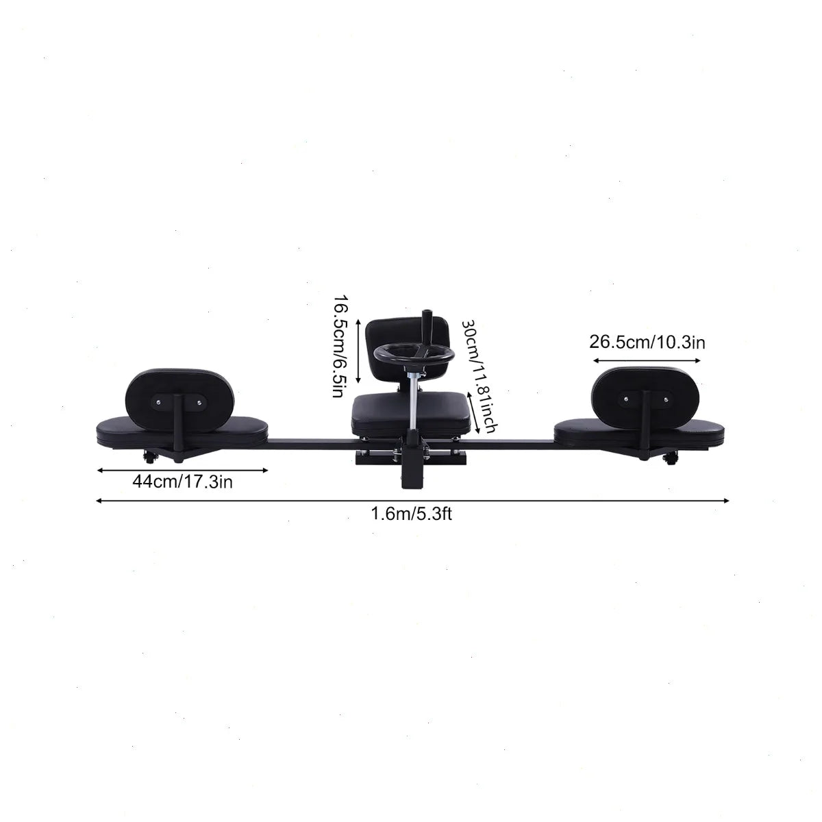 Adjustable Horizontal Splits Stretching Trainer For Home Leg Flexibility