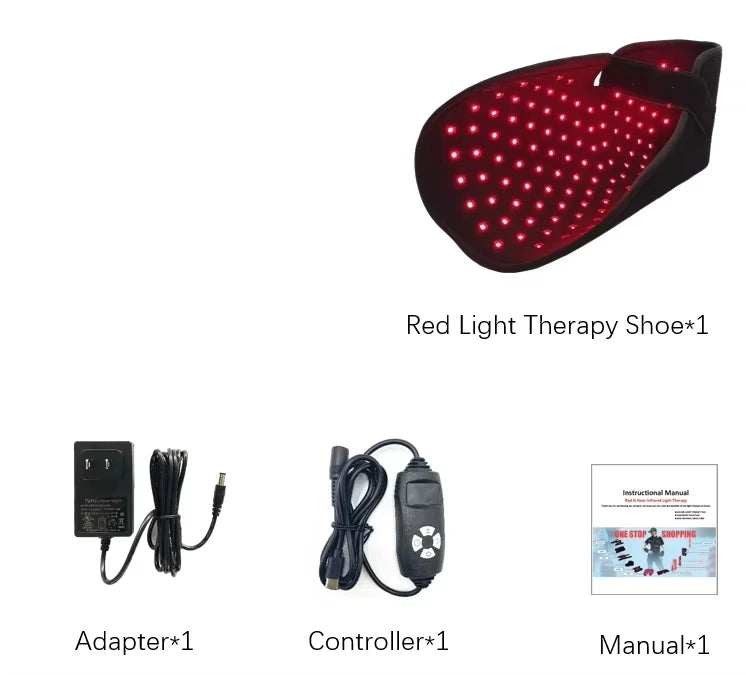 Zongkung Red Light Therapy Foot Wrap With Adjustable Timer