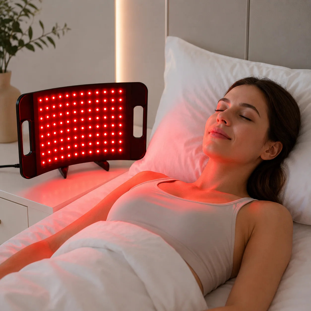 660nm 850nm Near Infrared Red Light Therapy Panel With Timer