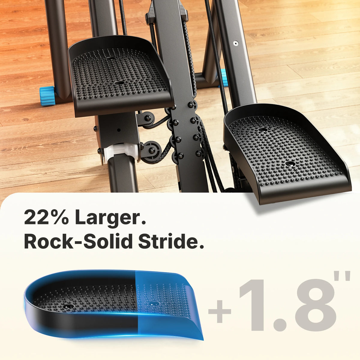 Merach Foldable Indoor Stair Stepper With Adjustable Resistance