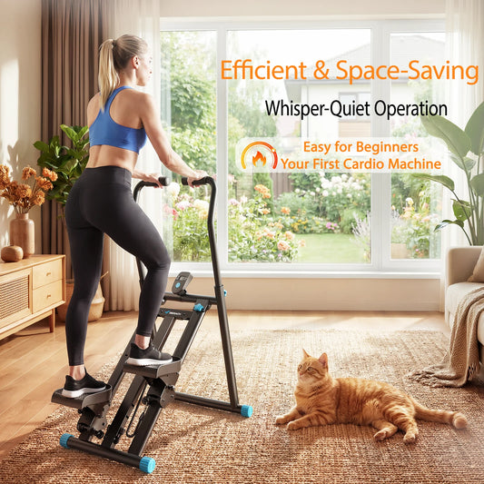 Merach Foldable Indoor Stair Stepper With Adjustable Resistance