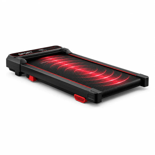 Umay Compact Foldable Walking Pad Treadmill With LED Display