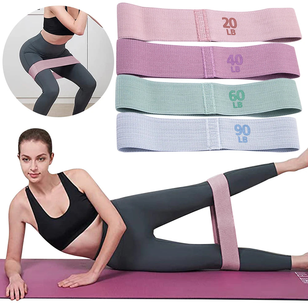 Sikiwind Anti Slip Hip Resistance Bands Fitness Glute Training