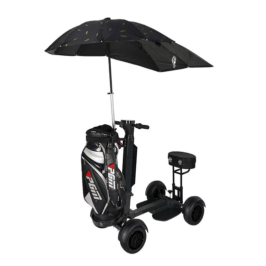 AESWGOF Foldable Four Wheel Electric Motorized Golf Cart