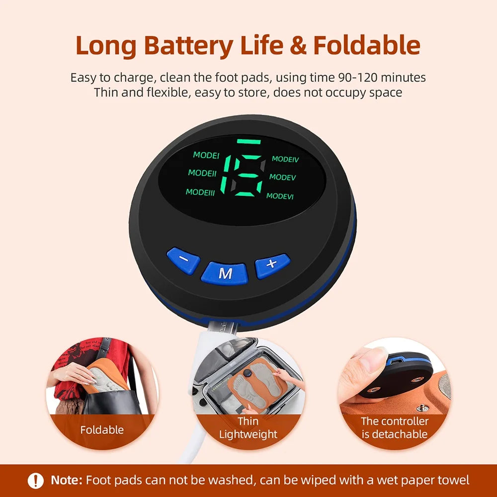 Iebilif EMS Foot Massager Mat With 15 Intensity Levels