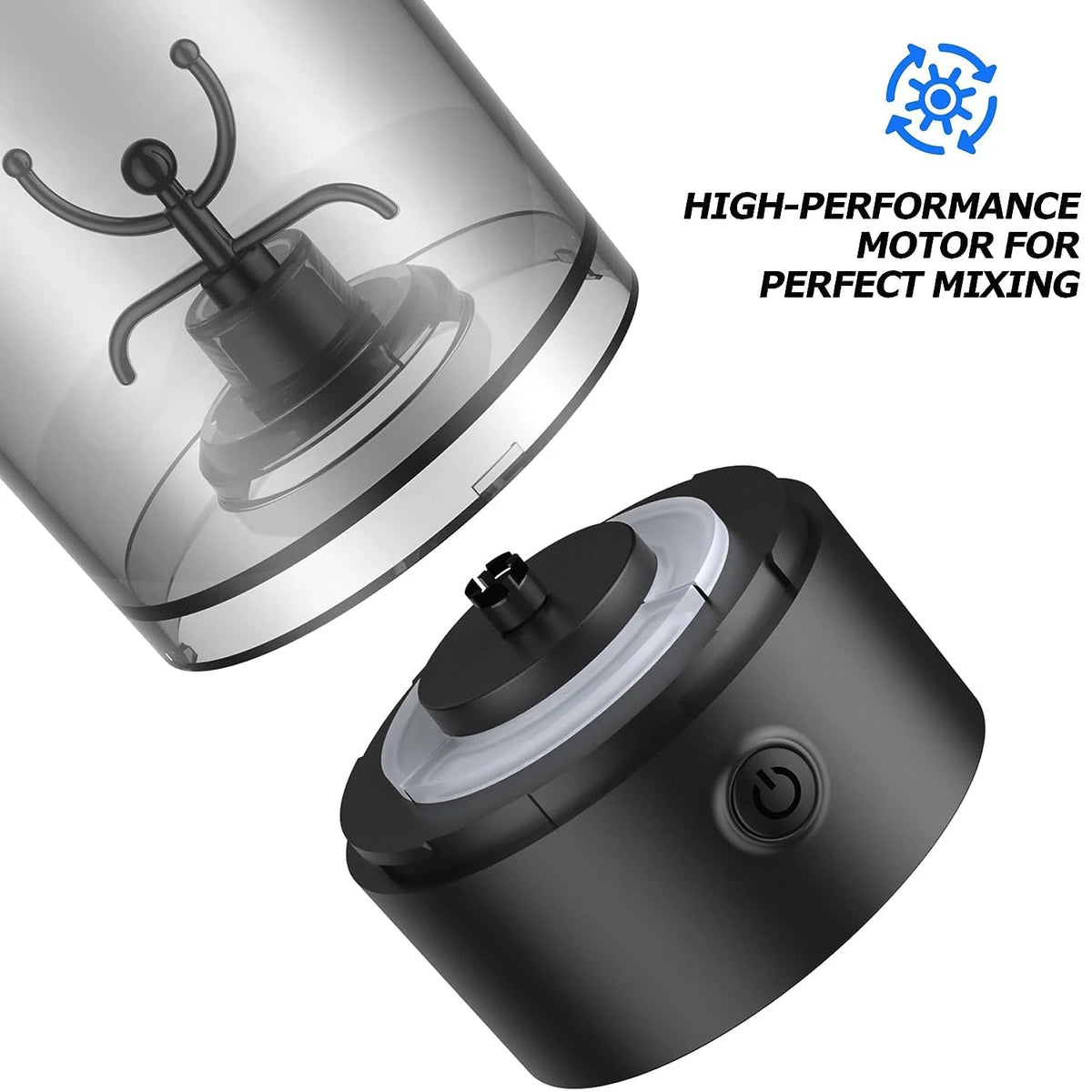 Electric Protein Shaker Bottle for Smooth Blending On The Go