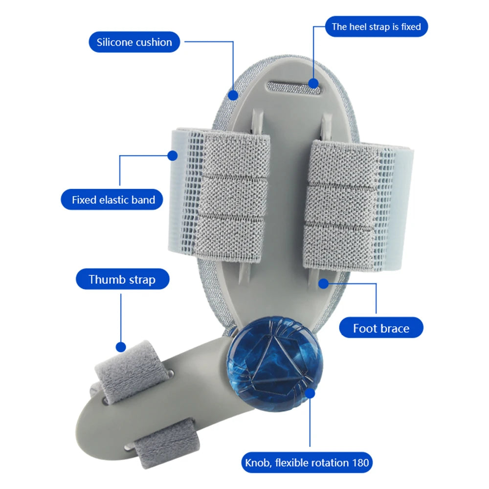 Pastsky Adjustable Silicone Toe Belt For Bunion Hallux Valgus Support