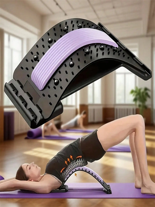 Adjustable Cervical And Waist Back Stretcher Ergonomic Design