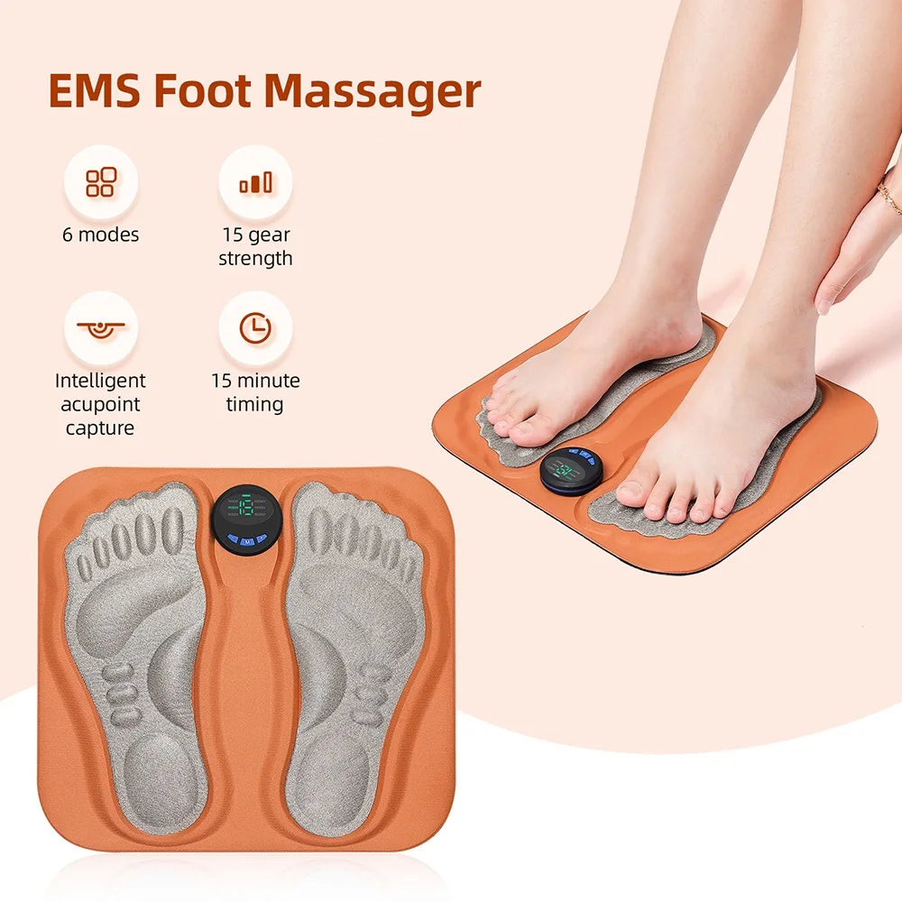 Iebilif EMS Foot Massager Mat With 15 Intensity Levels