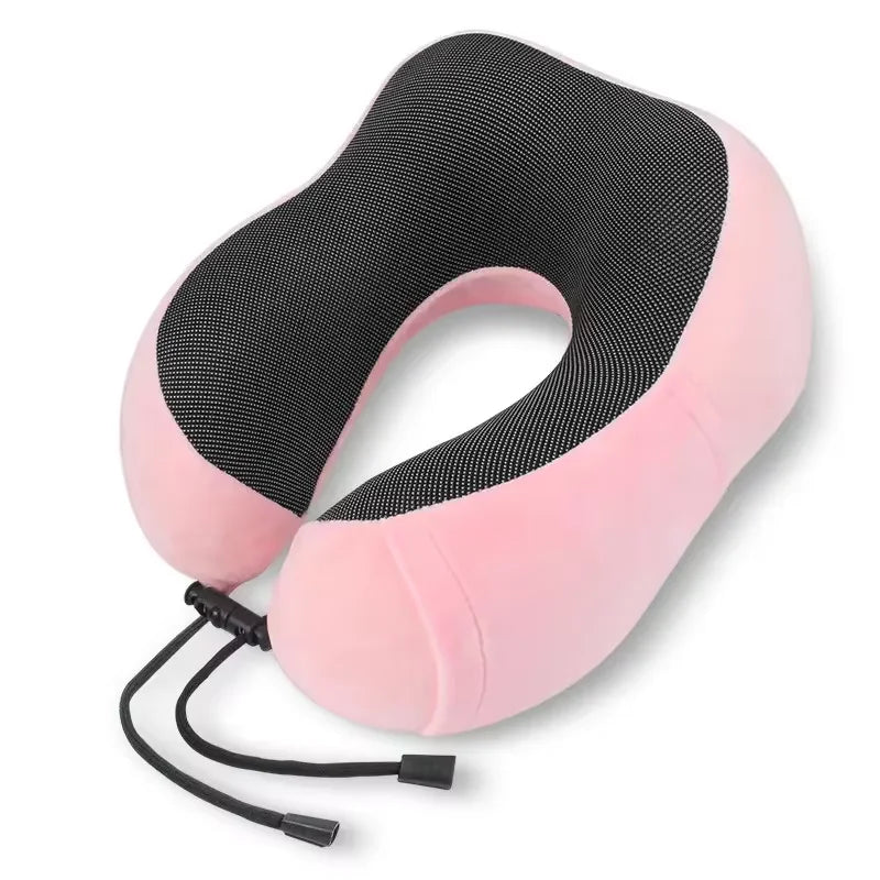 Travel Memory Foam U Shaped Neck Pillow For Cars And Planes