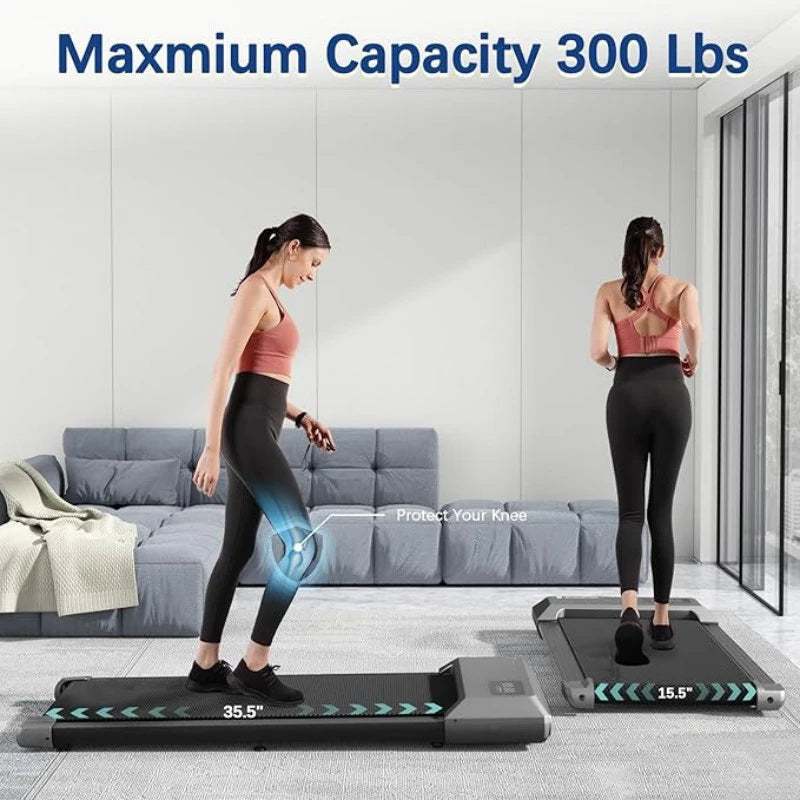 Superun Bluetooth Treadmill Walking Pad App Control Wireless Heart Rate