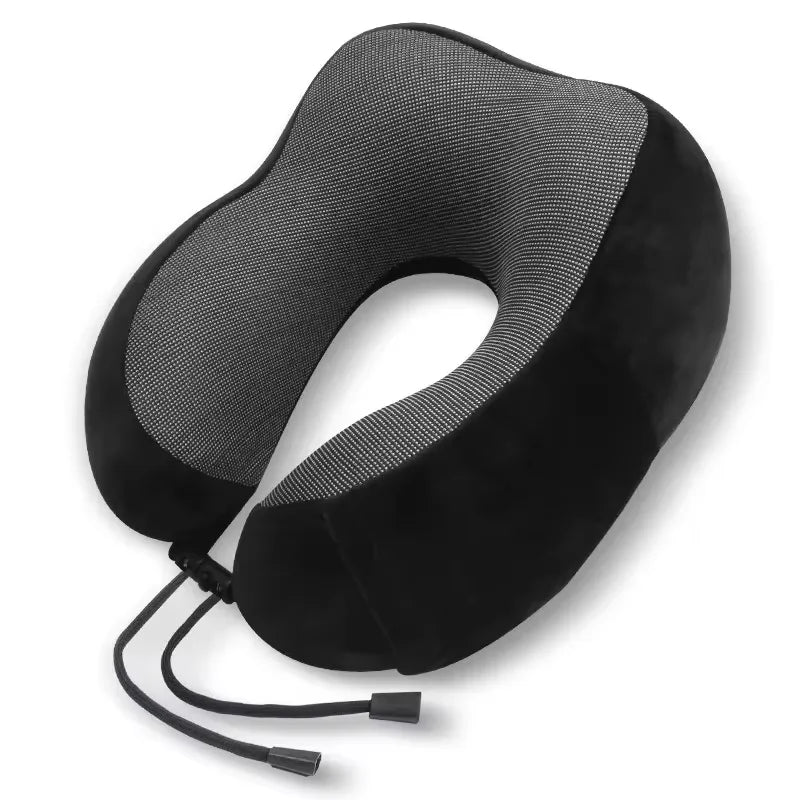 Travel Memory Foam U Shaped Neck Pillow For Cars And Planes