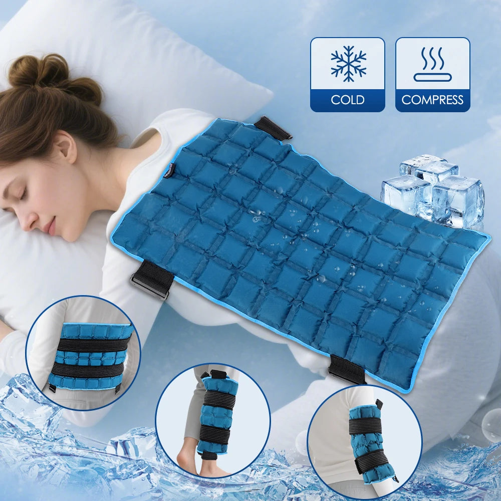 Moajaza Reusable Cold Hot Compress Ice Pack For Knee Injury