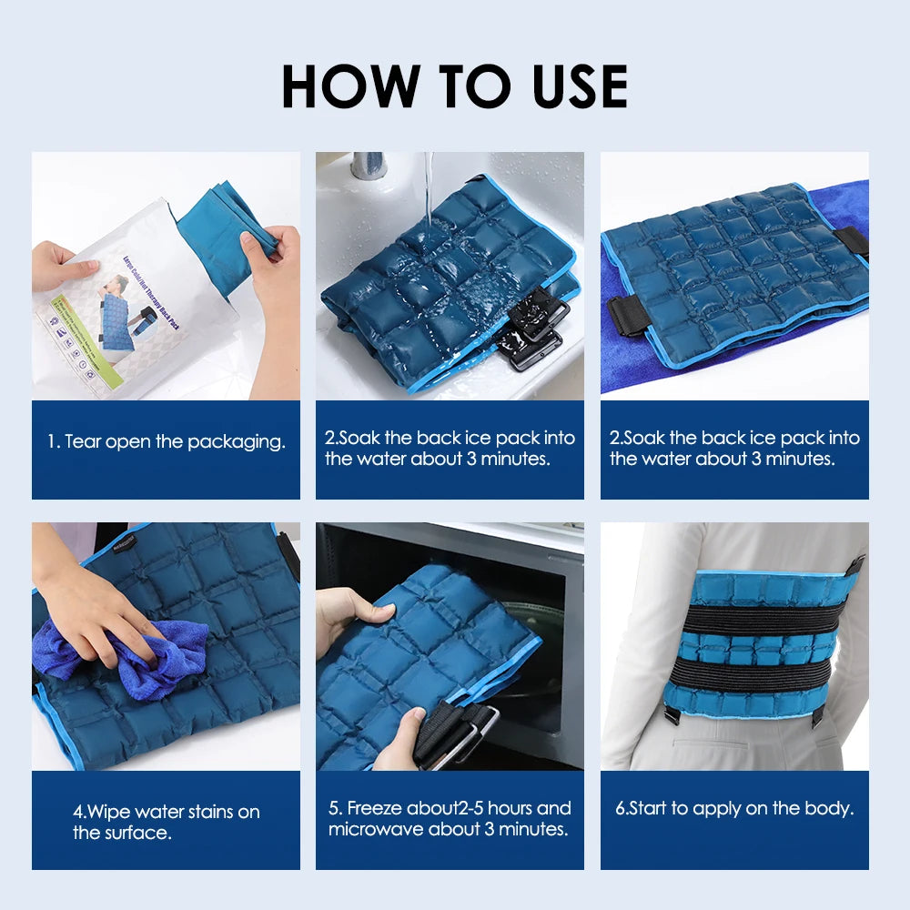 Moajaza Reusable Cold Hot Compress Ice Pack For Knee Injury