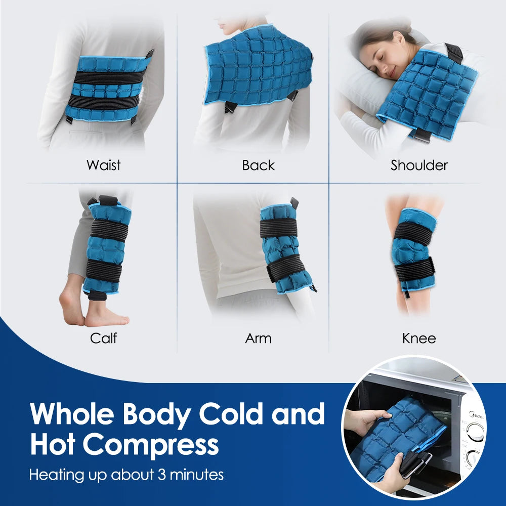 Moajaza Reusable Cold Hot Compress Ice Pack For Knee Injury