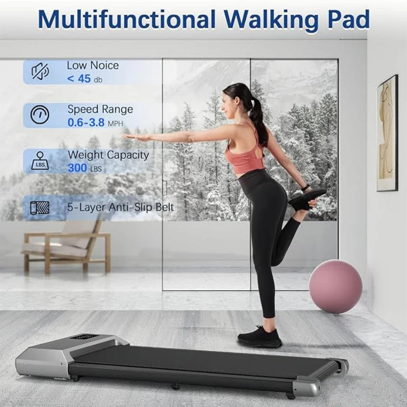 Superun Bluetooth Treadmill Walking Pad App Control Wireless Heart Rate