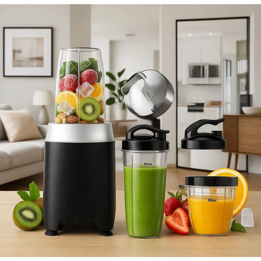 11 Piece Personal Blender With Bpa Free Cups For Smoothies