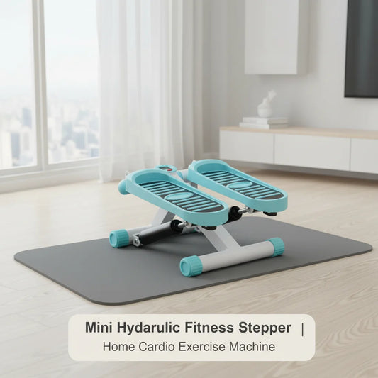 Adjustable Resistance Hydraulic Mini Stepper With LED Display For Exercise