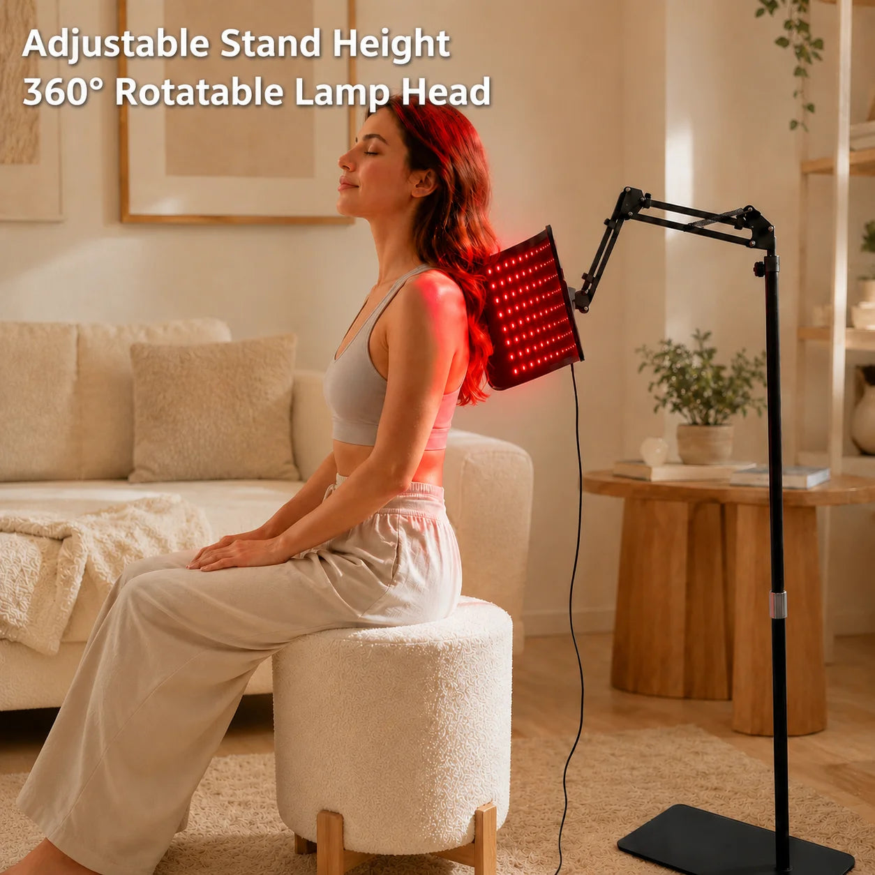 660nm 850nm Near Infrared Red Light Therapy Panel With Timer
