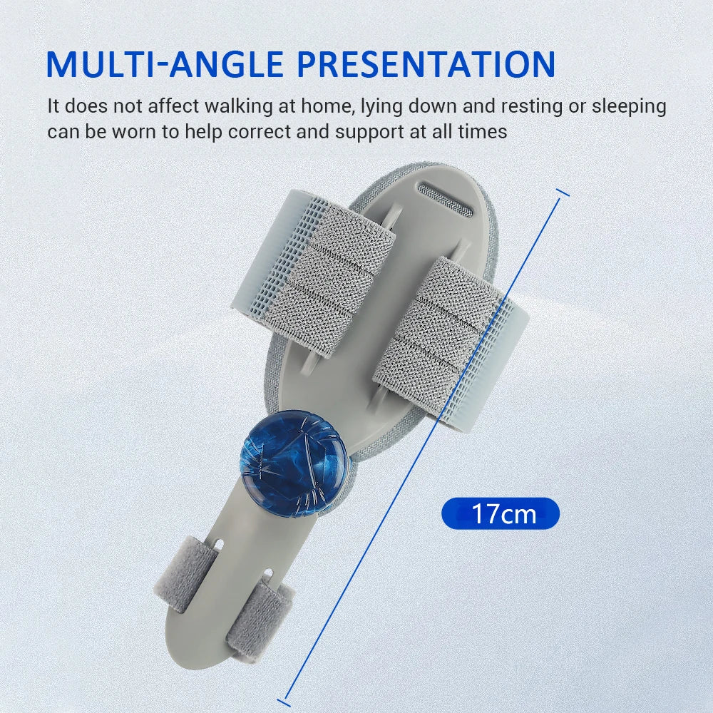 Pastsky Adjustable Silicone Toe Belt For Bunion Hallux Valgus Support