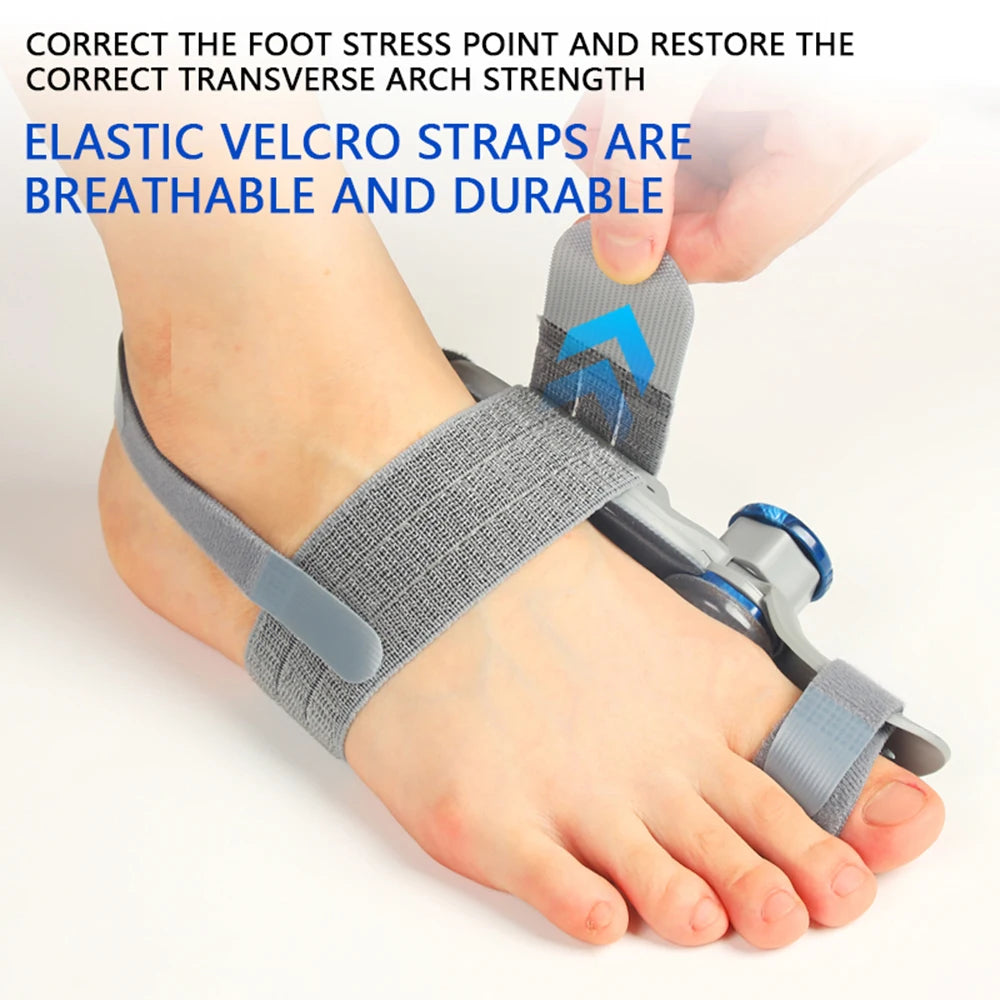 Pastsky Adjustable Silicone Toe Belt For Bunion Hallux Valgus Support