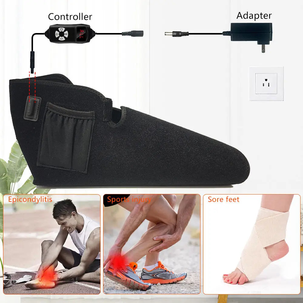 Zongkung Red Light Therapy Foot Wrap With Adjustable Timer
