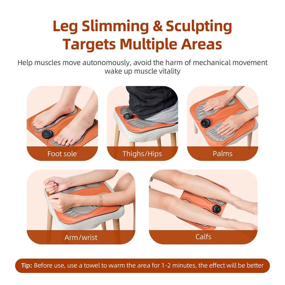 Iebilif EMS Foot Massager Mat With 15 Intensity Levels